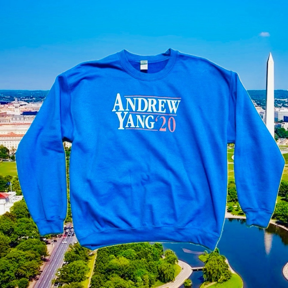 LIKE NEW Andrew Yang sweatshirt